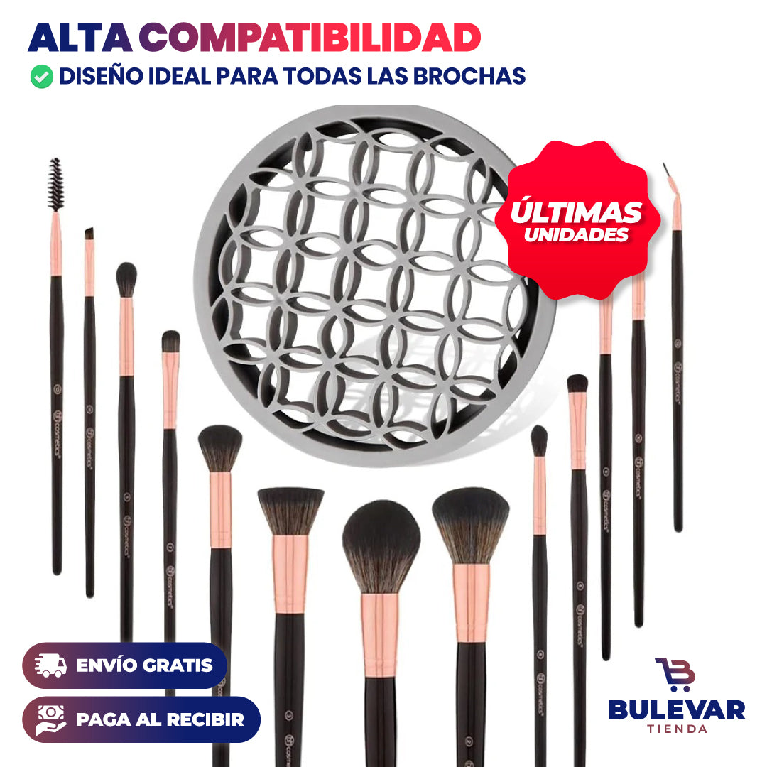 MÁQUINA LIMPIADORA DE BROCHAS y mopas DE MAQUILLAJE