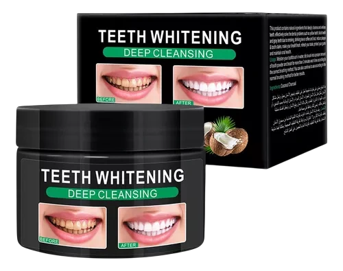 Blanqueador dental de carbon activado (sin quimicos)