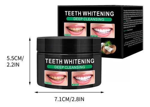 Blanqueador dental de carbon activado (sin quimicos)