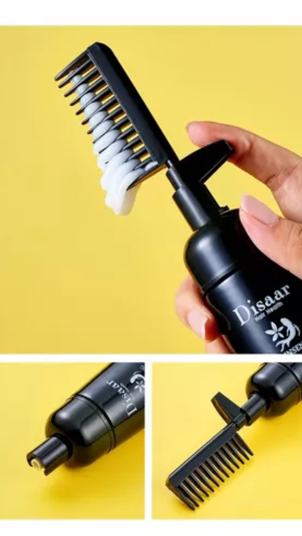 Crema Alisadora Rápida De Cabello Con Peine Anti-frizz
