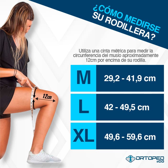 Rodillera de compresión con protector de gel para rótula