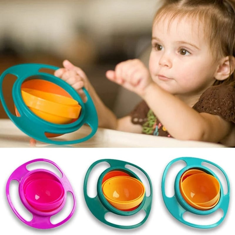 Plato Bowl Giratorio 360° Antiderrame