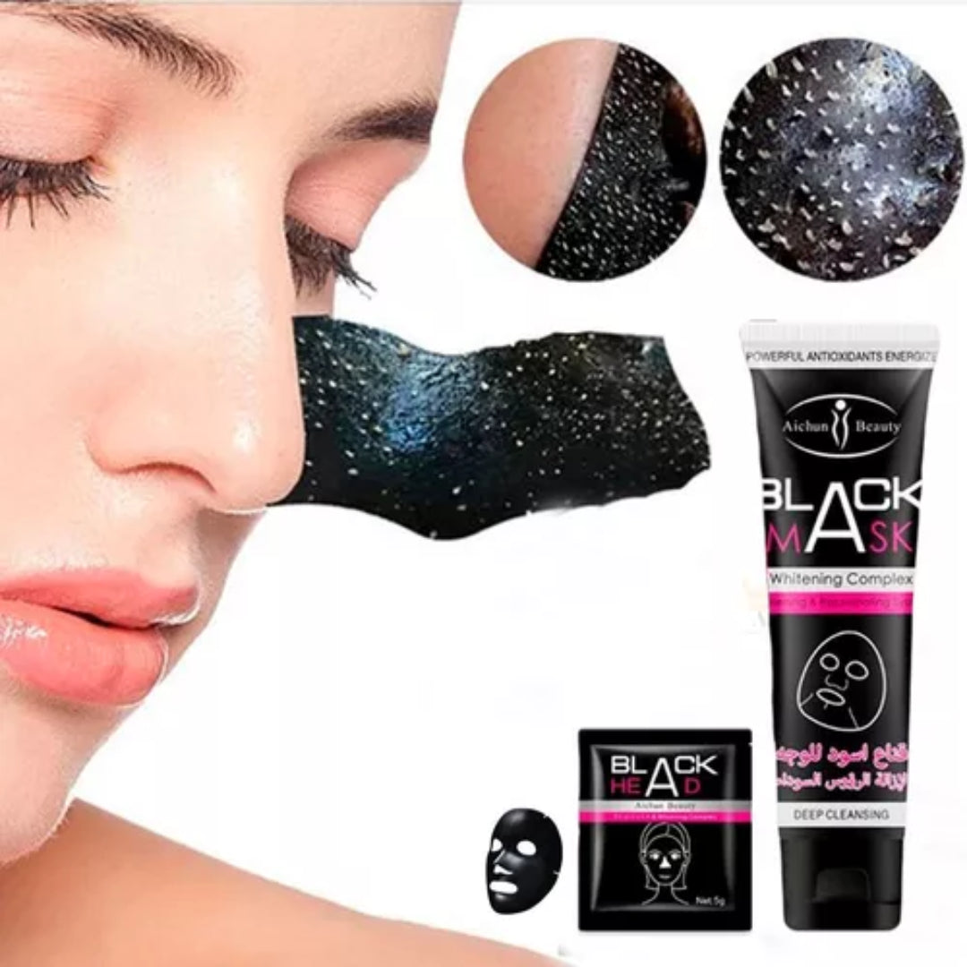 Mascarilla Para Puntos Negro De Barro Mineral Del Mar Muerto ( 2 x 1 )