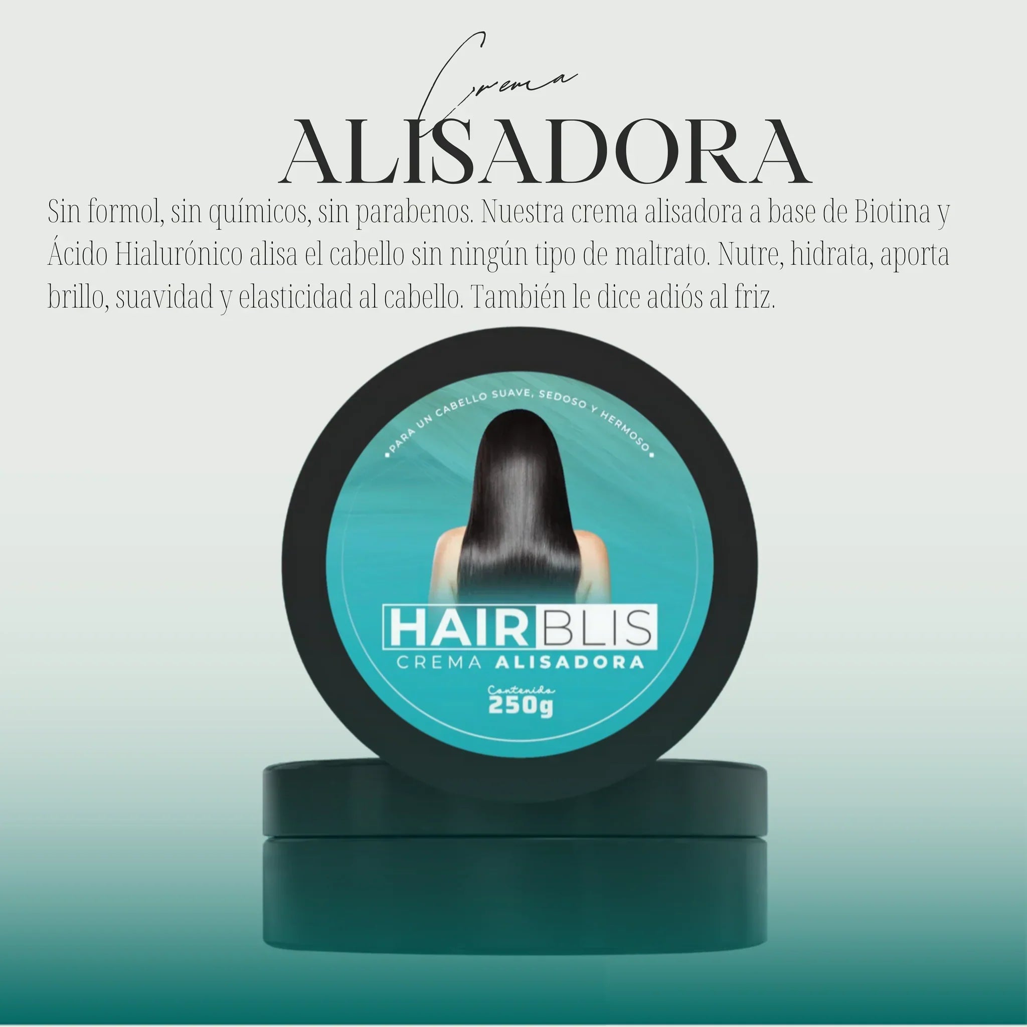 Crema Alisadora Hair Blis 250gr