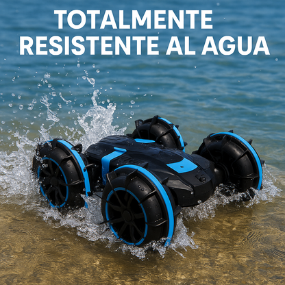 Coche RC Anfibio Resistente al Agua💦🚗