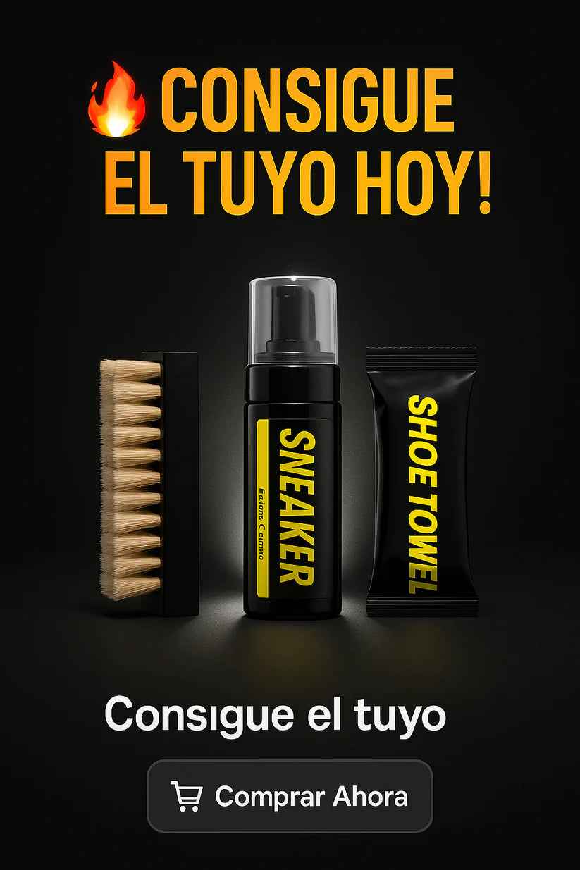 Kit limpiador de zapatos – ¡Dile adiós a la suciedad en segundos! 🧼🪄