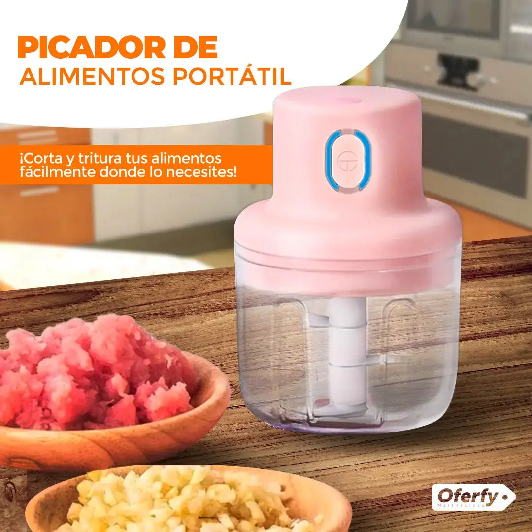 Picador de Alimentos Portátil