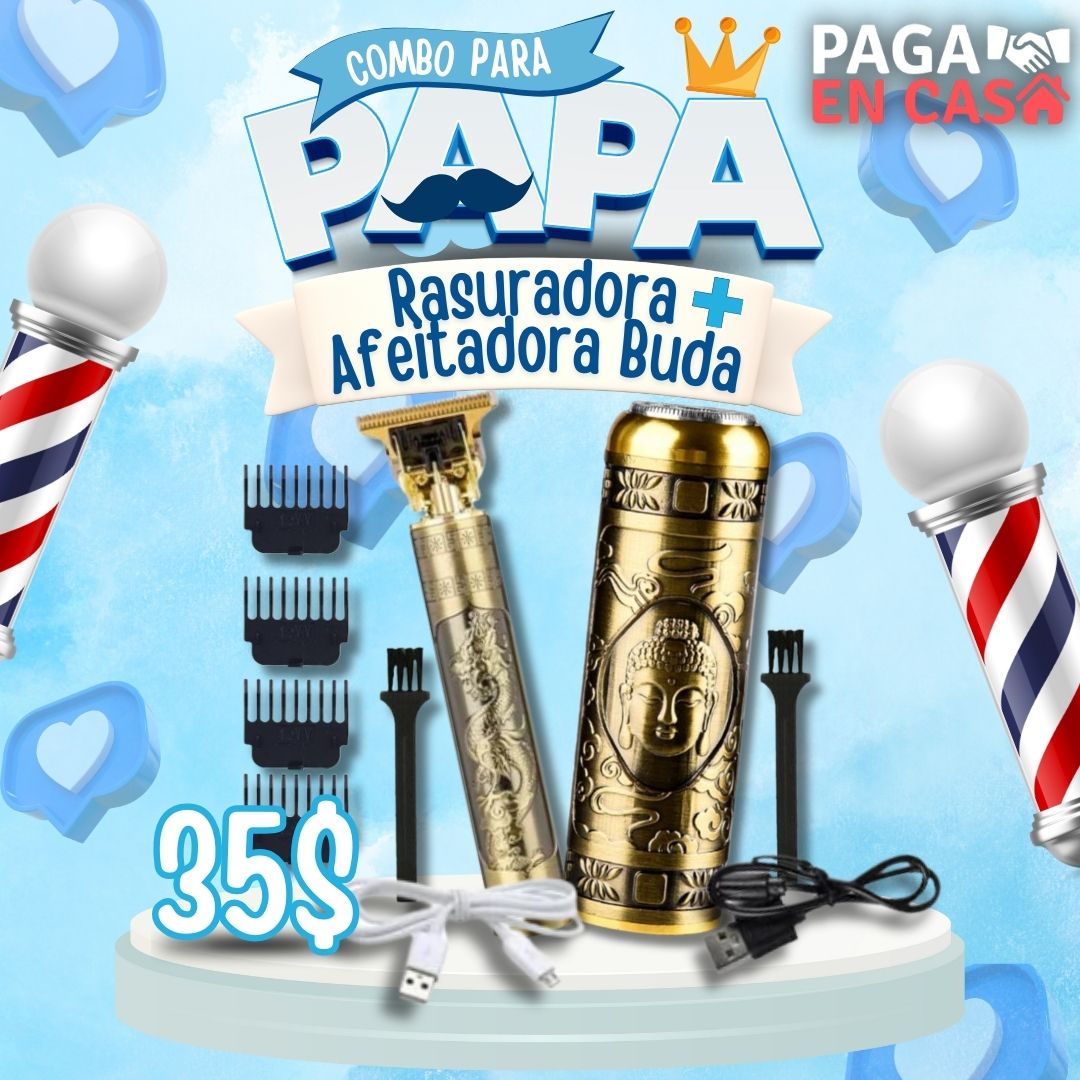 Promo día del Padre Maquina de Afeitar y Rasuradora🧔‍♂️🎁