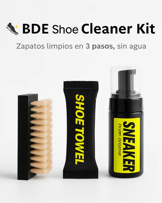 Kit limpiador de zapatos – ¡Dile adiós a la suciedad en segundos! 🧼🪄