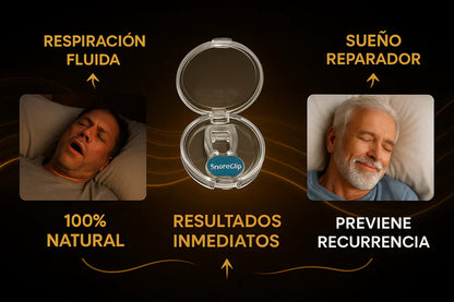 Clip Nasal Antirronquidos SnoreClip™ SOLO POR HOY LLEVA 3 Y PAGA 1🎁