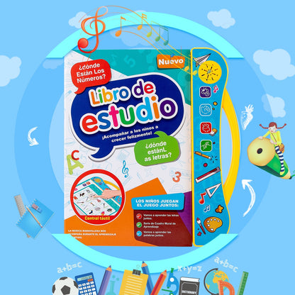 LIBRO DE ESTUDIO PARA NIÑOS CON AUDIO