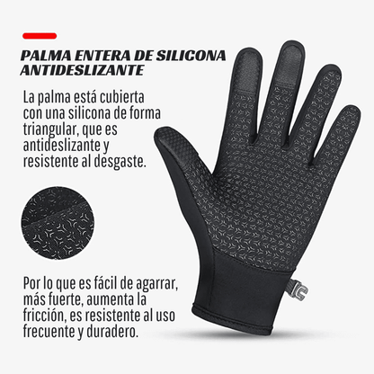 Guantes Impermeables Anti Sol y Lluvia con Dedo Touch-Screen